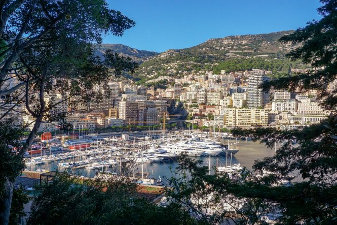 View of Monacos Harbor View of Monacos Harbor