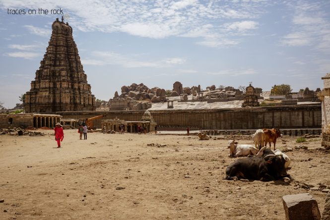 Archaeological sites in Hampi
