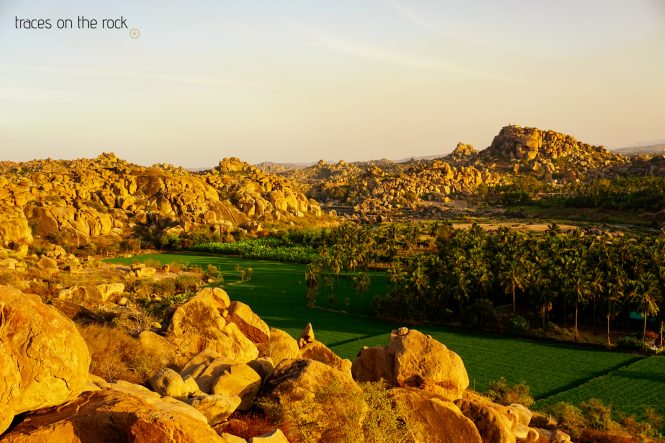Sunset in Hampi
