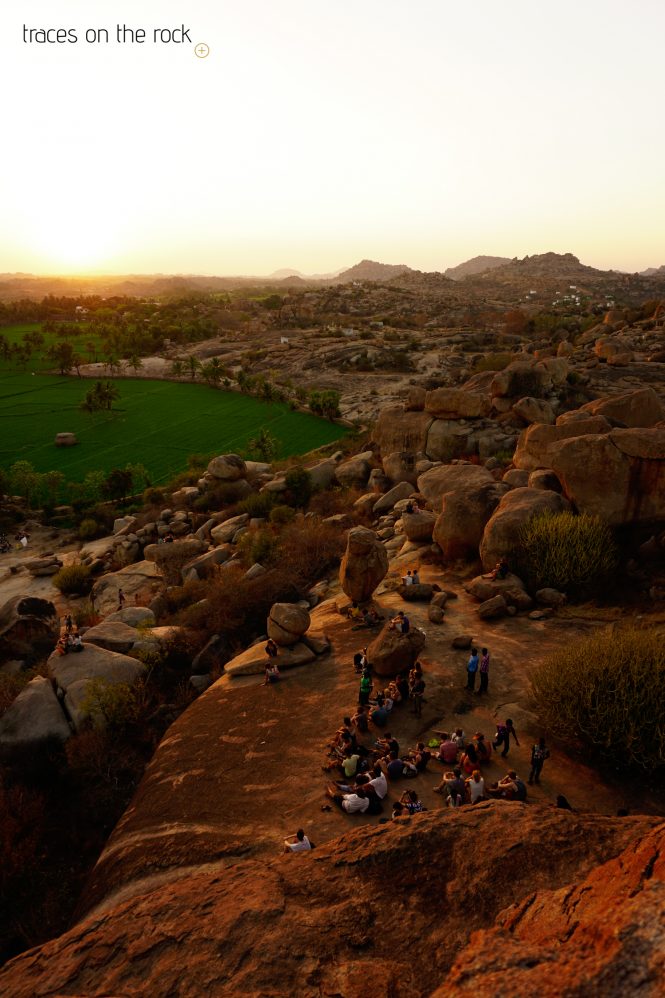 Sunset in Hampi