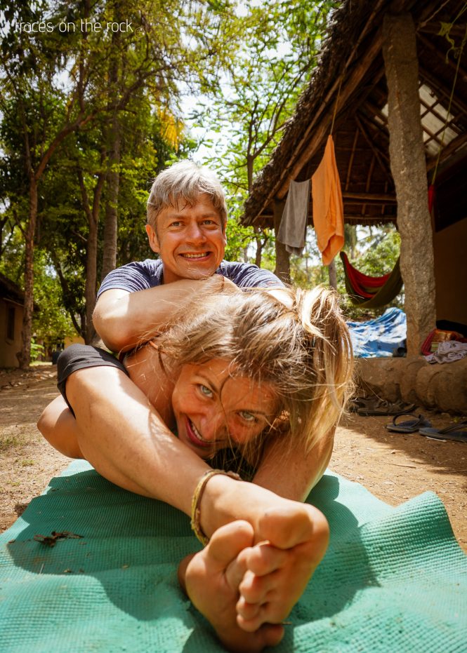 Yoga time in Hampi