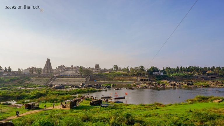 Thungabhadra River in Hampi