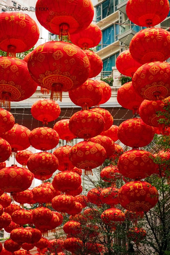 Chinese lanterns in Hongkong Chinese lanterns in Hongkong