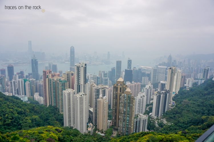 View of Hongkong from Victoria Peak