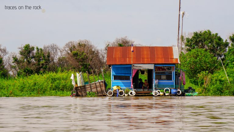 View from the Sangker River in Cambodia