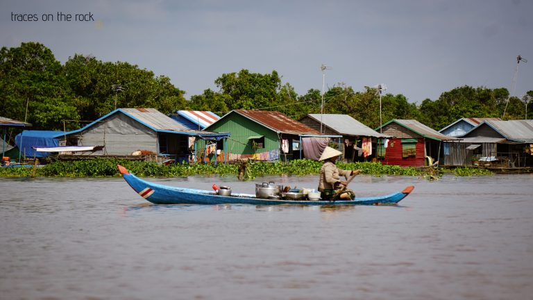 View from the Sangker River in Cambodia