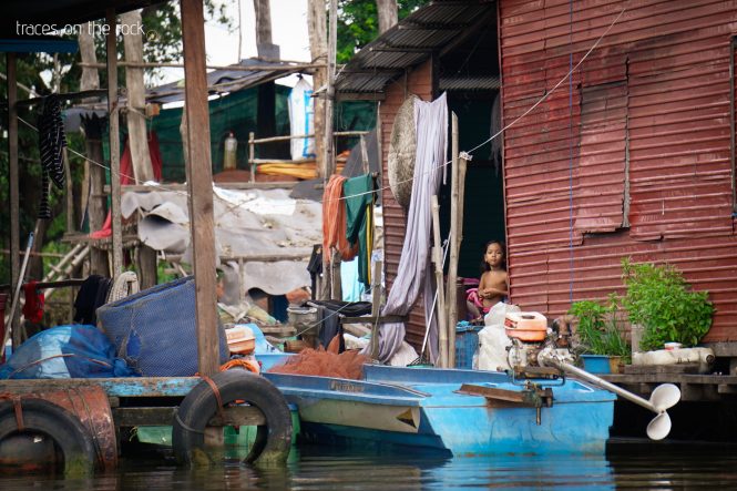 View from the Sangker River in Cambodia