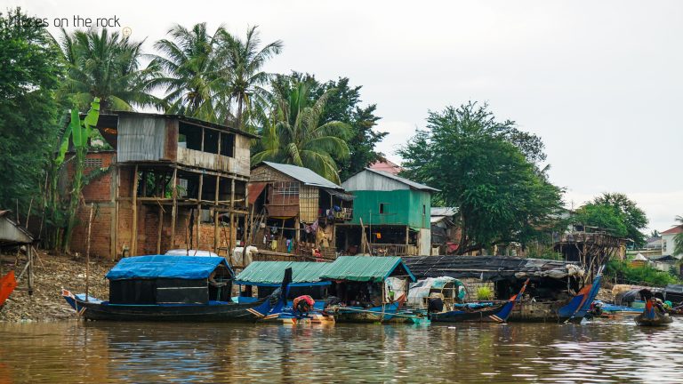 View from the Sangker River in Cambodia