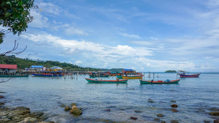 Harbor of Koh Rong