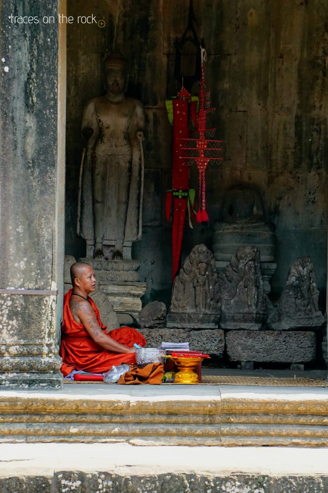 Monk at Angkor Wat