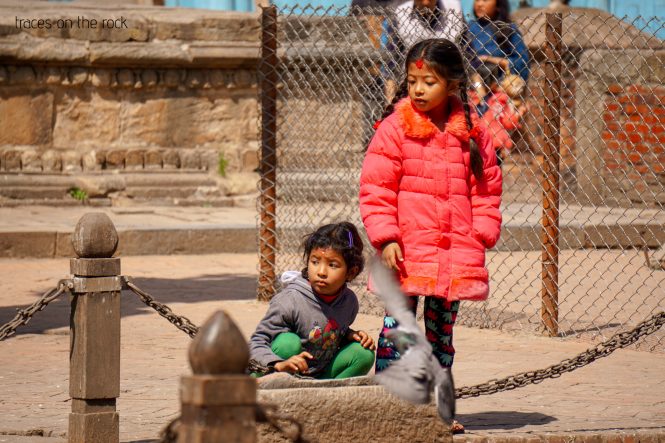 Scenes at Durbar Square in Kathmandu Scenes at Durbar Square in Kathmandu