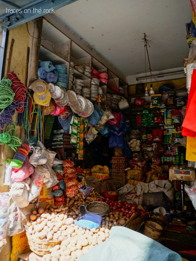 Grocery store in Kathmandu Grocery store in Kathmandu