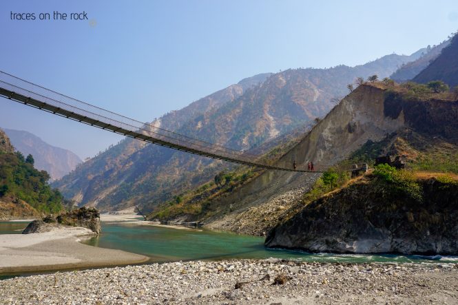 Manaslu Trek - Landscape between Lapubesi and Khorlabesi Manaslu Trek - Landscape between Lapubesi and Khorlabesi