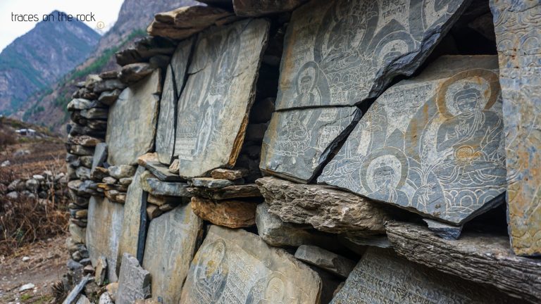 Manaslu Trek - Mani Slates Manaslu Trek - Mani Slates