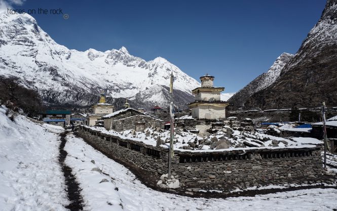 Manaslu Trek - Trek from Lho to Samagaun Manaslu Trek - Trek from Lho to Samagaun