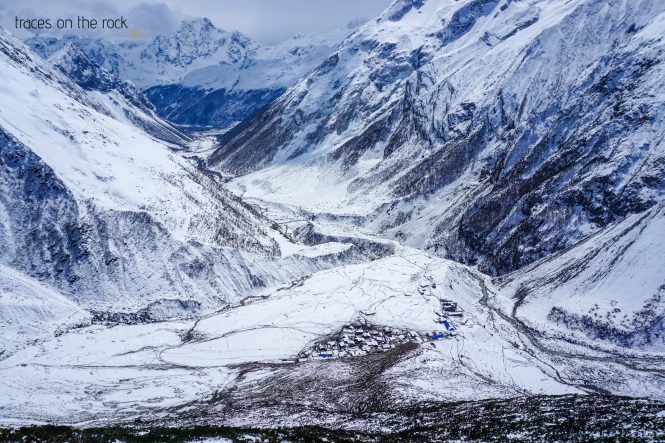 Manaslu Trek - View on Samdo Manaslu Trek - View on Samdo