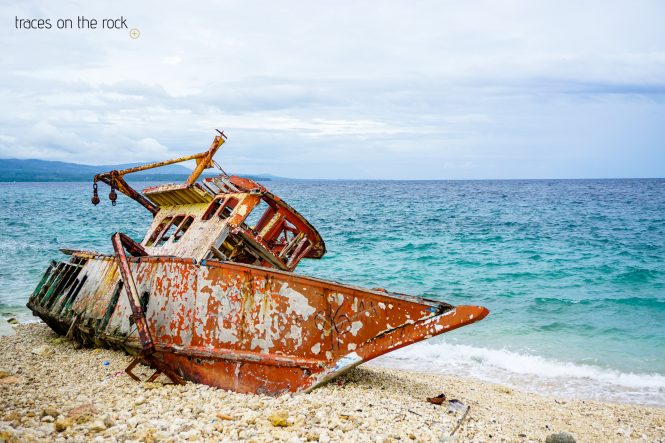 Ship wreck in Dalaguete Ship wreck in Dalaguete