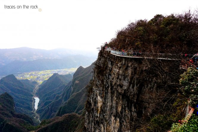 Glas bridge at Tianmen Mountain Glas bridge at Tianmen Mountain