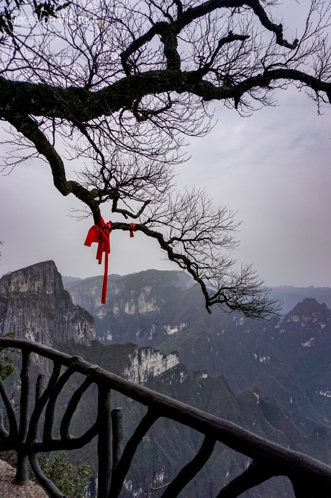 View from Tianmen Mountain View from Tianmen Mountain