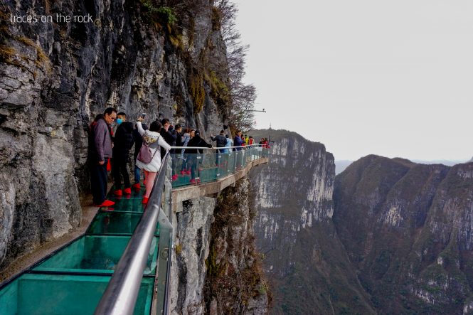 Glas bridge at Tianmen Mountain Glas bridge at Tianmen Mountain