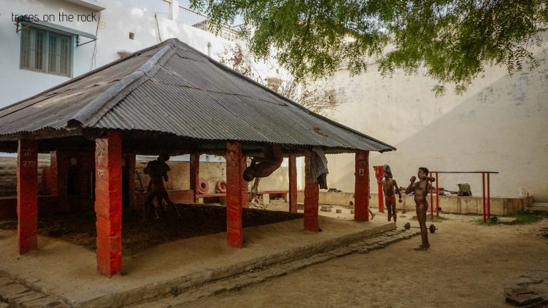 Kushti Akhara (wrestlers) training at Akhara Doswani Tulsidas in Varanasi Kushti Akhara (wrestlers) training at Akhara Doswani Tulsidas in Varanasi