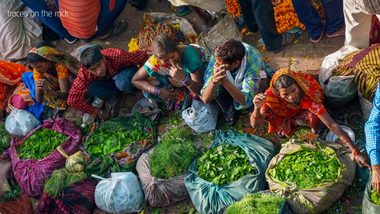 Market in Varanasi Market in Varanasi