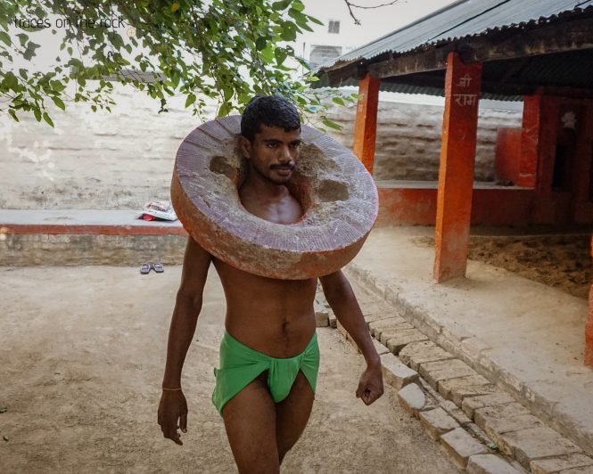 Kushti Akhara (wrestlers) training at Akhara Doswani Tulsidas in Varanasi Kushti Akhara (wrestlers) training at Akhara Doswani Tulsidas in Varanasi