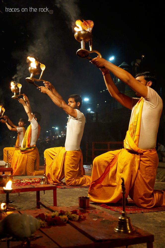 Ganga aarti celebration at Dashashwamegh ghat Ganga aarti celebration at Dashashwamegh ghat