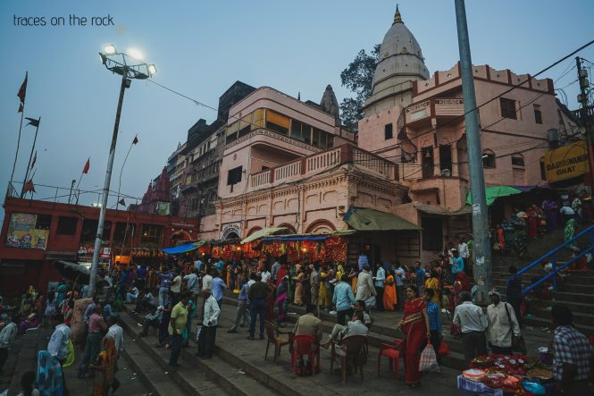Dashashwamegh ghat in Varanasi Dashashwamegh ghat in Varanasi
