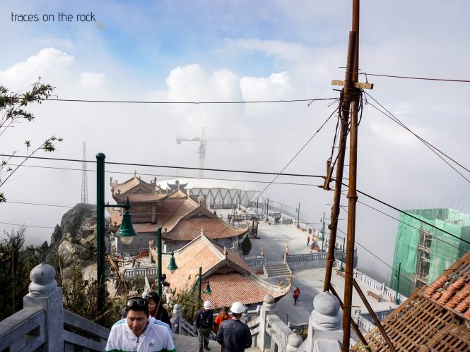Big construction work on Fansipan Mountain Big construction work on Fansipan Mountain