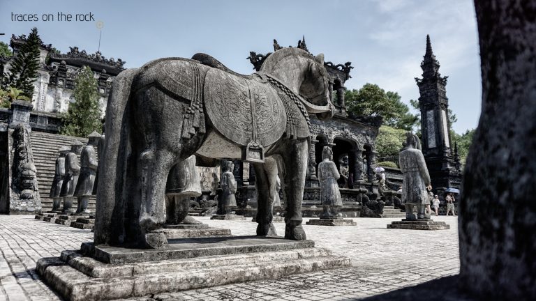Royal Tomb of Khai Dinh King near Hue in Vietnam Royal Tomb of Khai Dinh King near Hue in Vietnam