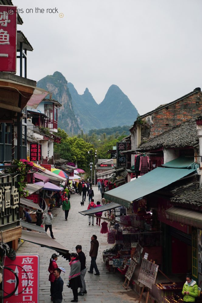 Town view of Yangshuo Town view of Yangshuo
